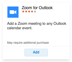 zoom plugin missing in outlook for mac
